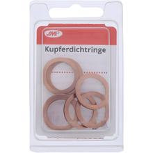 JMP copper sealing ring 16x22x1.5mm 10 pieces