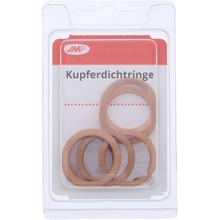 JMP copper sealing ring 18x24x1.5mm 10 pieces