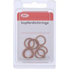 Koperen dichtring JMP massief 10x14x1mm 10 stuks voor KTM SX LC Pro-Junior / Pro-Senior Mini Adventure Junior Senior , Ducati Panigale V4 Speciale 50 / 60 / 65 / 85 / 1100 ccm Bj. 1998 - 2018