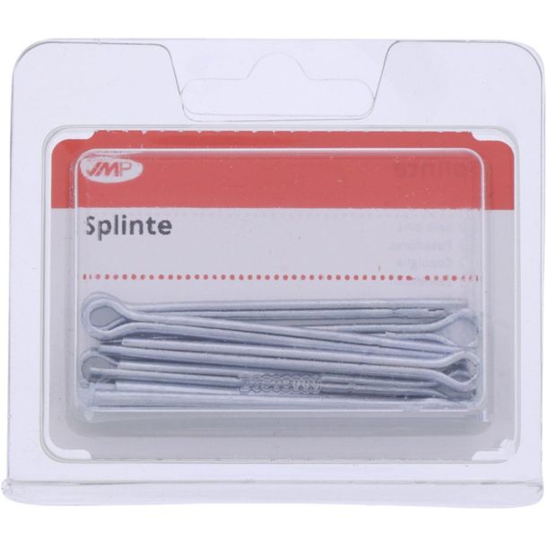 Broches fendues DIN 94 4,0x50 galvanisées JMP, lot de 10