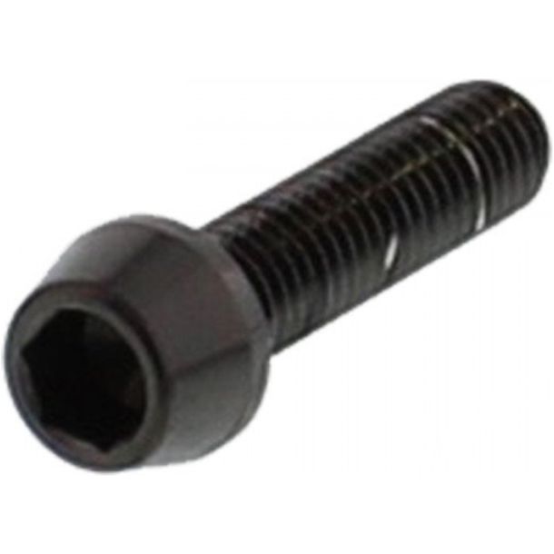 JMP Conical Bolt M6x1.00mm 25mm stainless steel V4A black