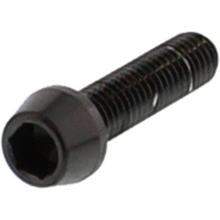 JMP Conical Bolt M6x1.00mm 25mm stainless steel V4A black