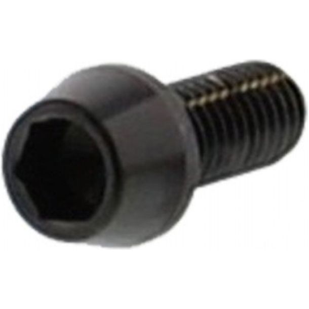 Perno cónico JMP M6x1.00mm 15 mm acero inoxidable V4A negro