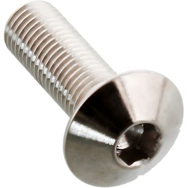 Linsenschraube JMP Bolt M4x0,5mm 12mm Edelstahl V4A