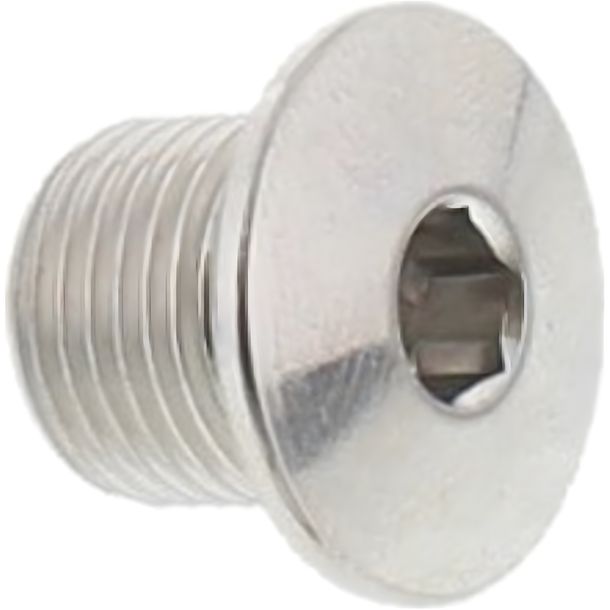 Vis cylindrique JMP Bolt M14x1,25 mm 11 mm en acier inoxydable V4A pour Suzuki GSF N/S Bandit GSX R 600/650/750/1000/1100/1200/1250/1300/1400 ccm