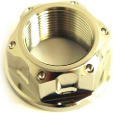 Écrou d'essieu V4A en acier inoxydable JMP Bolt M24x1,50 mm, Yamaha YZF-R6 600/779/800/900/998/1000/1300/1670 cc, année modèle 1998 - 2021