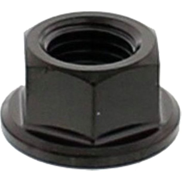 Mutter Kettenrad JMP Bolt M10x1,50mm Edelstahl V4A schwarz für Aprilia Tuono 1100 V4 RR RSV R / APRC Mille RSV4 Factory Mana SL Shiver ABS GT Pegaso SMV