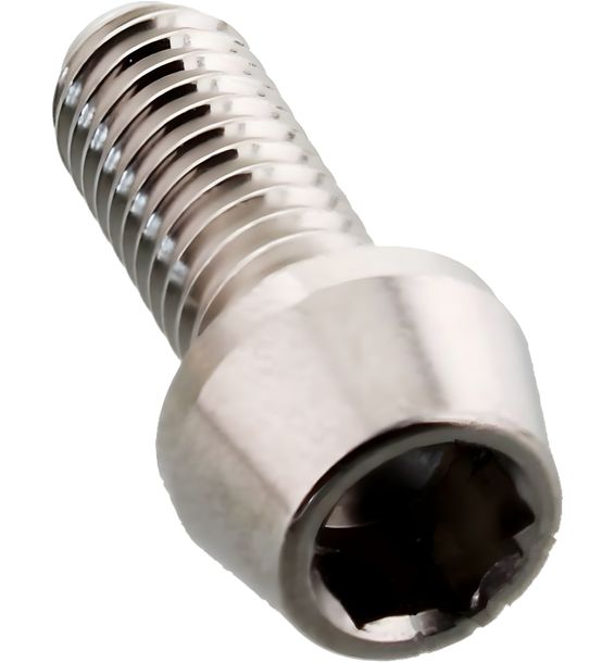 Bullone conico JMP M6x1,00 mm, vite V4A in acciaio inossidabile da 15 mm