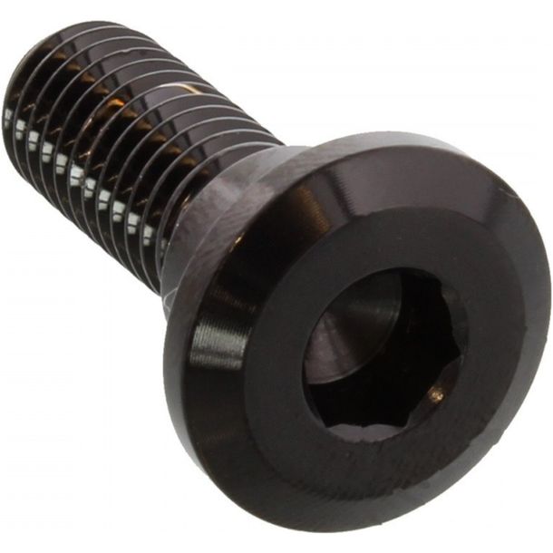 Perno de disco de freno JMP M8x1,25 mm 24 mm de acero inoxidable V4A negro para Honda CBR R CBF FA F/110/125/150/250/300/350/400/450/500/