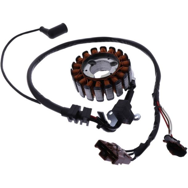 Stator d'alternateur JMP pour Vespa GTS i.e./Touring, Gilera Nexus Piaggio MP3 Derbi Rambla Aprilia SR Max X7 GP1 Beverly GTV Carnaby c'est-à-dire X8 Sport City