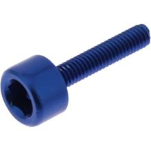 Cylinder screw JMP Bolt M4x0.7mm 20mm aluminum blue