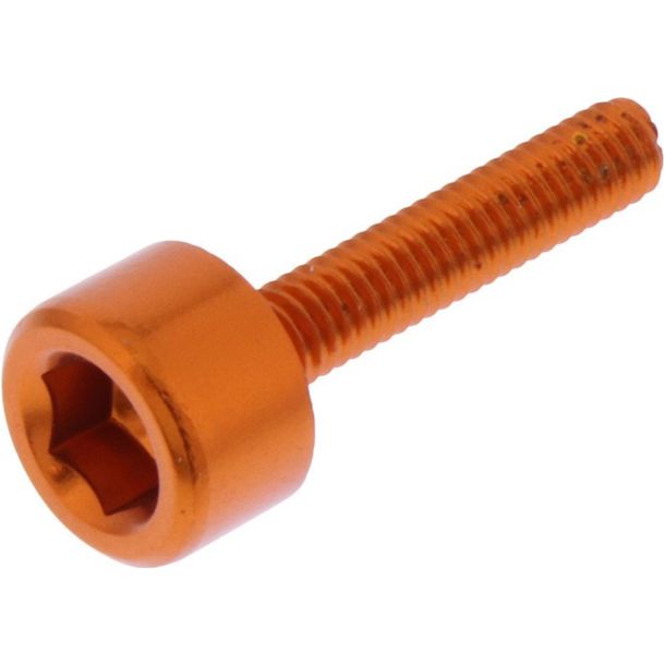 Tornillo cilíndrico JMP Bolt M4x0.7mm 20mm aluminio naranja