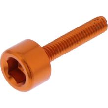 Cylinder screw JMP Bolt M4x0.7mm 20mm aluminum orange