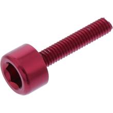 Cylinder screw JMP Bolt M4x0.7mm 20mm aluminum red