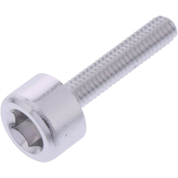Vis cylindrique JMP Bolt M4x0.7mm 20mm aluminium argent