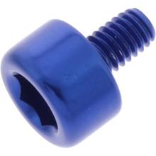 Cylinder screw JMP Bolt M4x0.7mm 6.5mm aluminum blue