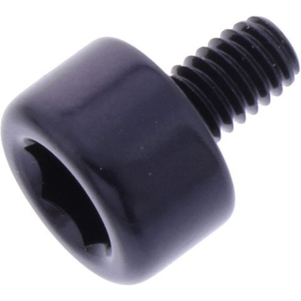 Zylinderschraube JMP Bolt M4x0,7mm 6,5mm Aluminium schwarz