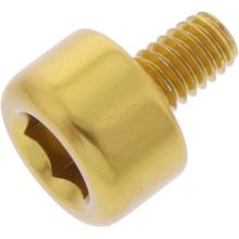 Śruba JMP Śruba do cylindrów M4x0.7 mm 6,5 mm aluminium złota