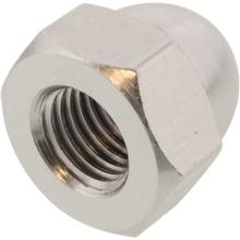 JMP Bolt cap nut M10x1.25mm aluminum silver