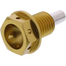 Ölablassschraube magnetisch JMP Bolt M12x1,50mm 15mm Aluminium Racing gold