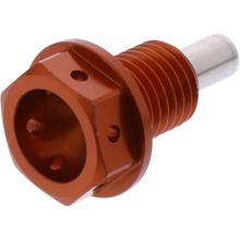 Ölablassschraube magnetisch JMP Bolt M12x1,50mm 15mm Aluminium Racing orange