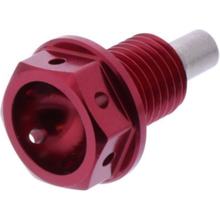 Ölablassschraube magnetisch JMP Bolt M12x1,50mm 15mm Aluminium Racing rot