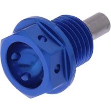 Ölablassschraube magnetisch JMP Bolt M14x1,50mm 12mm Aluminium Racing blau