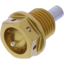 Ölablassschraube magnetisch JMP Bolt M14x1,50mm 12mm Aluminium Racing gold