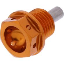 Ölablassschraube magnetisch JMP Bolt M14x1,50mm 12mm Aluminium Racing orange