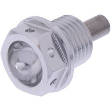 Ölablassschraube magnetisch JMP Bolt M14x1,50mm 12mm Aluminium Racing silber