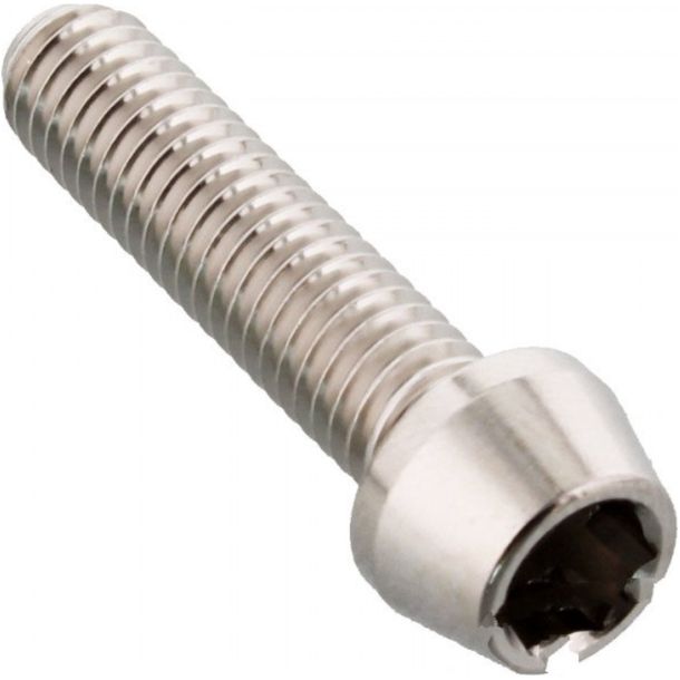 Perno cónico JMP M6x1.00mm 25 mm Tornillo V4A de acero inoxidable