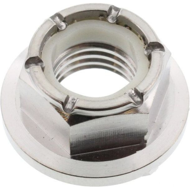 Moer JMP zelfborgend Bolt M10x1,25mm Titanium voor Suzuki GSX 12 FA F / GSF Bandit SA N S 50 / 80 / 90 / 110 / 125 / 150 / 160 / 185 / 200 / 250
