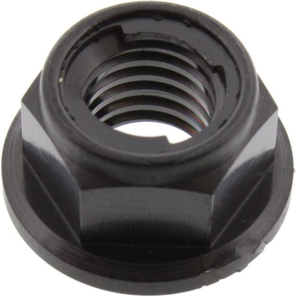 JMP self-locking bolt M8x1.25mm titanium black for KTM Duke LC4 64 Adventure R SMC 69 ABS 0/50/60/65/70/80/85/90/100/110