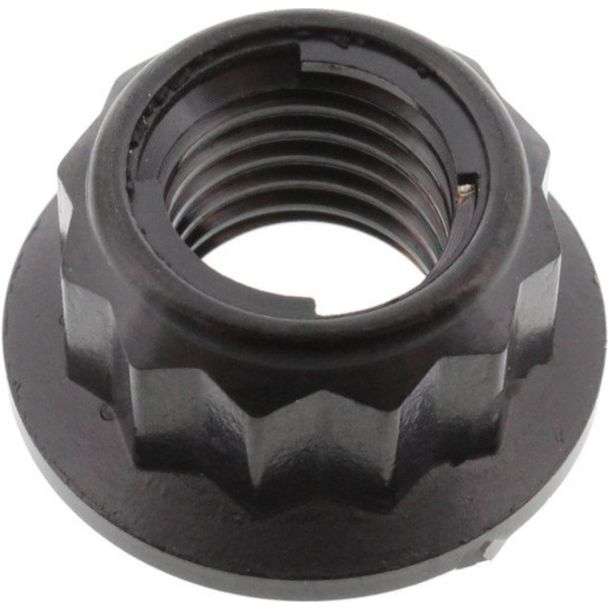Bullone autobloccante JMP M10x1,25 mm in titanio nero per Suzuki GSX 12 FA F/GSF Bandit SA N S 50/80/90/110/125/150/160/185/200