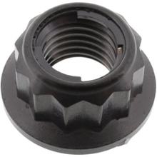 Porca auto-travante JMP parafusada M10x1,25mm Titânio preto para Suzuki GSX 12 FA F / GSF Bandit SA N S 50 / 80 / 90 / 110 / 125 / 150 / 160 / 185 / 200