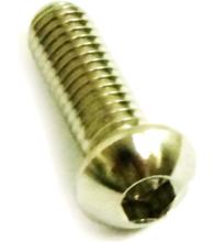 Schroef JMP Remschijf Bolt M6x1,00mm 18mm Roestvast staal V4A voor BMW F GS / ESA Adventure S R RR XR HP 4 800 / 1000 ccm Bj. 2008 - 2021
