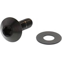 Parafuso de cabeça cilíndrica JMP Bolt M5x0,8mm 16mm aço inoxidável V4A preto