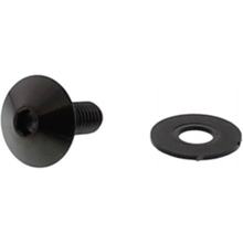 Linsenschraube JMP Bolt M6x1,00mm 16mm Edelstahl V4A schwarz
