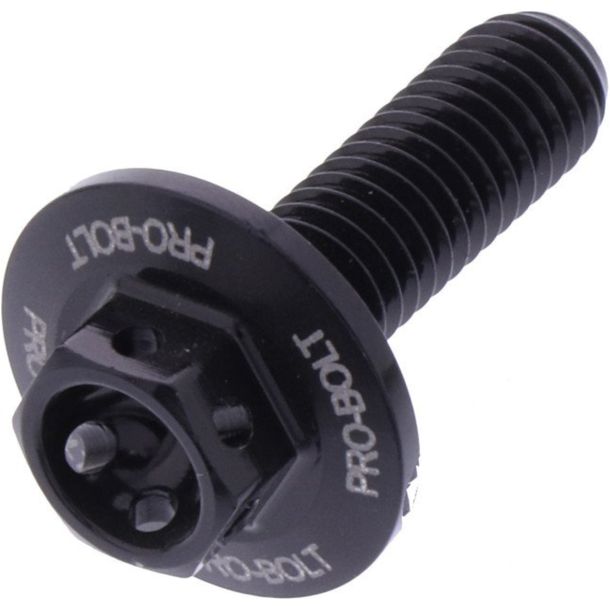 Bullone a 6 lati JMP M6x1,00mm 20mm in alluminio racing nero