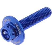 JMP 6-sided bolt M6x1.00mm 25mm aluminum racing blue
