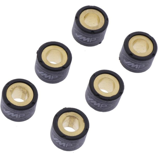 Variateur - Masses JMP Jeu de galets variateur 18x14mm, 11,8g, 6 pièces pour SYM VS, REX RS Honda Vision Fiddle 2 1000 Super Duke 0 Imola Jet 4 Orbit Symphony Sachs Bee Peugeot Sum