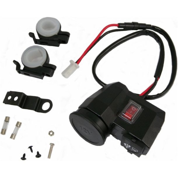 JMP+ USB cigarette lighter with switch