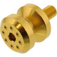Aufnahmehülse JMP Bolt M10 Aluminium gold für Kawasaki ZX-6R , KTM Duke Z ER-6 N / F 125 / 250 / 300 / 600 / 636 / 650 / 690 / 750 / 850 / 900 / 1000