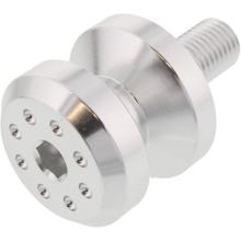 Aufnahmehülse JMP Bolt M10 Aluminium silber für Kawasaki ZX-6R , KTM Duke Z ER-6 N / F 125 / 250 / 300 / 600 / 636 / 650 / 690 / 750 / 850 / 900 / 1000