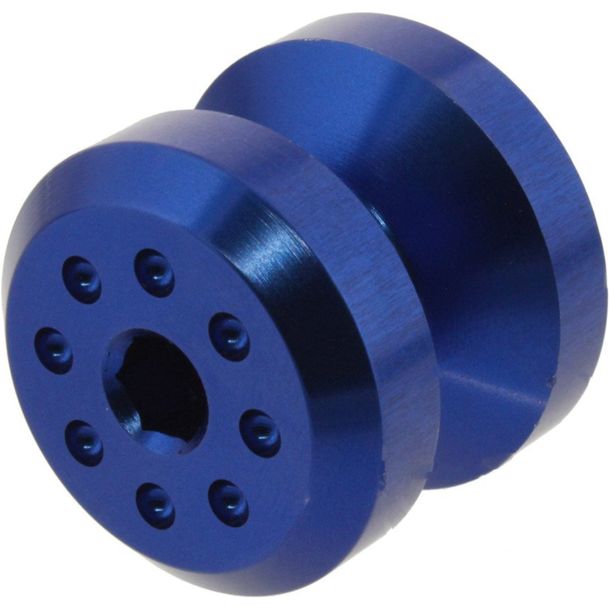 Aufnahmehülse JMP Bolt M6 Aluminium blau für Yamaha YZF-R6 MT-09 FZ1 Fazer N / NA S SA 50 / 125 / 250 / 320 / 321 / 600 / 650 / 675 / 750 / 779 / 800