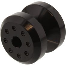 Aufnahmehülse JMP Bolt M6 Aluminium schwarz für Yamaha YZF-R6 MT-09 FZ1 Fazer N / NA S SA 50 / 125 / 250 / 320 / 321 / 600 / 650 / 675 / 750 / 779 /