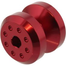 Aufnahmehülse JMP Bolt M6 Aluminium rot für Yamaha YZF-R6 MT-09 FZ1 Fazer N / NA S SA 50 / 125 / 250 / 320 / 321 / 600 / 650 / 675 / 750 / 779 / 800