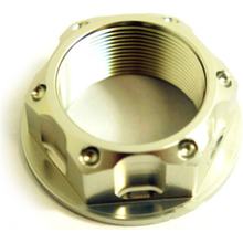 Matice řídícího sloupku JMP Šroub M24x1,00mm Hliník stříbrný pro Honda CBF FA F / A N S ABS 125 / 250 / 300 / 350 / 360 / 400 / 450 / 500 / 550 / 600 / 650 /