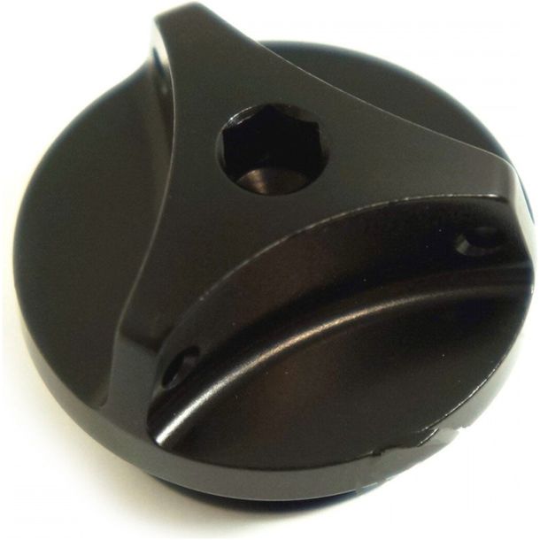 JMP Bolt M27x3.00mm black aluminum oil filler plug for Yamaha XV Virago FZS Fazer/S 125/400/500/535/550/600/650/660/689/700