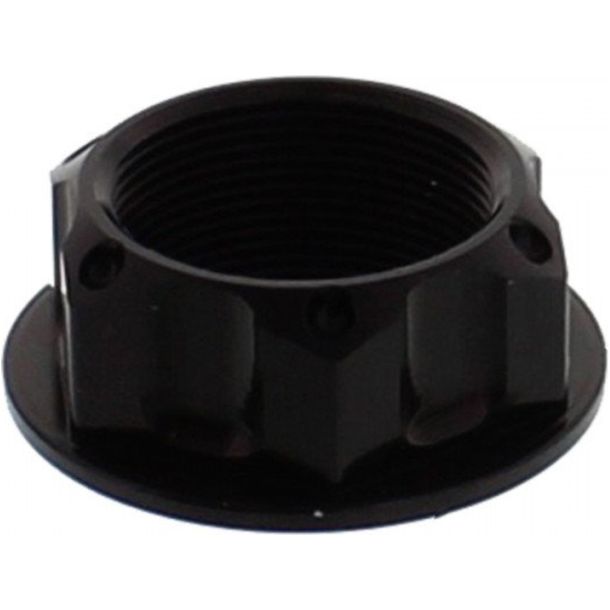 Tuerca de dirección de aluminio negra JMP Bolt M24x1.00mm para Honda CBF FA F/A N S ABS 125/250/300/350/360/400/450/500/550/600/650/